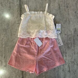 Pippa & Julie Top and Shorts Set Size4